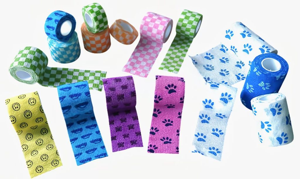 Printed Cohesive Elastic Bandage